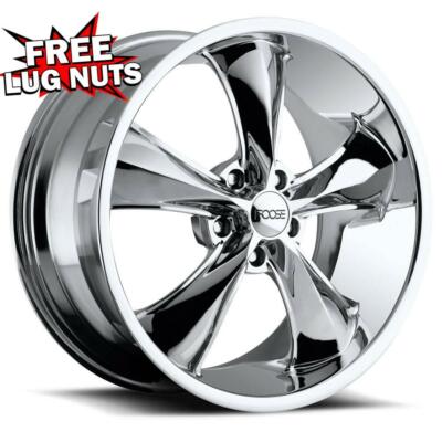 20 inch 20x10 FOOSE 1PC F105 LEGEND CHROME wheels 5x120 +40 | eBay