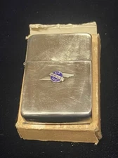 RARE Early WWII “Pat ERROR” 1942 Zippo 4 Barrel Original 14 Hole Insert