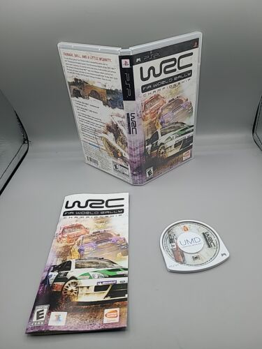 WRC: FIA World Rally Championship (Sony PSP, 2006) Cib Mj - 第 1/4 張圖片