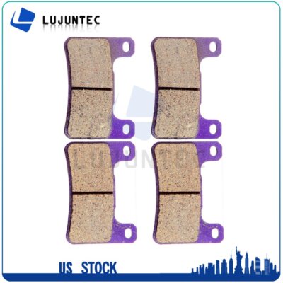 Brake Pads Replacement Carbon Fiber Fits Kawasaki ZX1000E Ninja ZX10R 2008-2009
