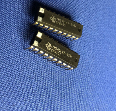 TMS40L47-45NL TI TMS40L47 RAM 20-PIN DIP RARE COLLECTIBLE VINTAGE 1981 LAST ONES