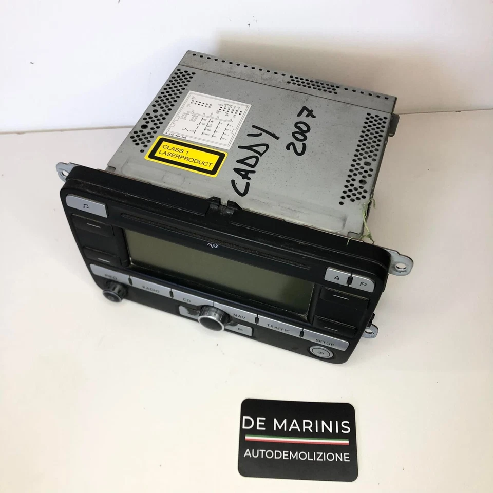 1K0035191D Autoradio Schermo Stereo CD VW CADDY 2007 - Immagine 2 di 4