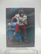 2022 Panini Select Draft Picks - Unstoppable Patrick Mahomes II #US-PM