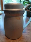 WW2 US Military Rare Aluminum Syrup Milk Pitcher Dated 1941