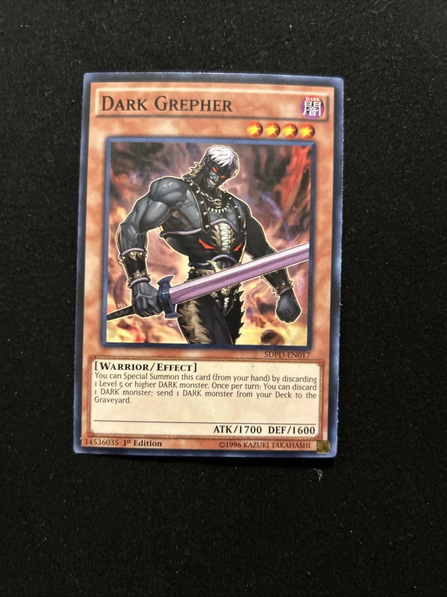 Dark Grepher Yu-Gi-Oh! TCG Individual Trading Card Games for sale