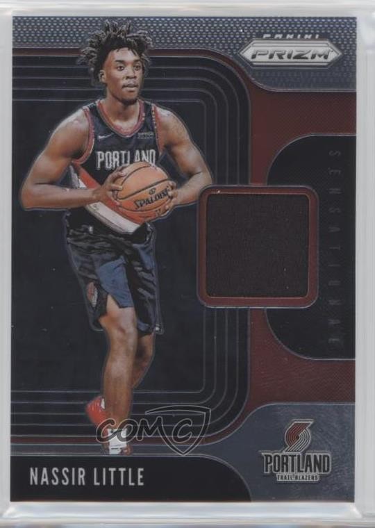 2019-20 Panini Prizm Sensational Swatches Jersey Nassir Little Rookie RC sy1