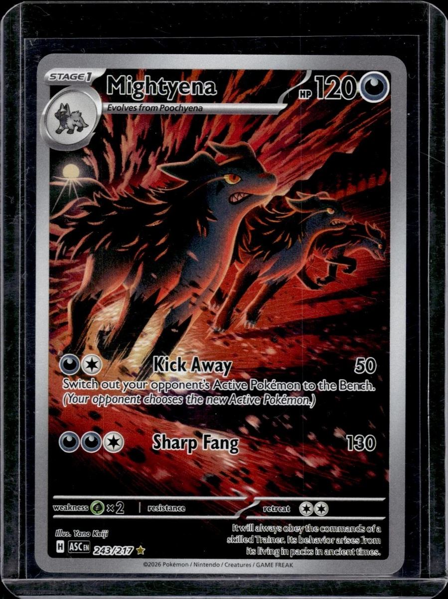Mightyena Pokémon TCG Cards for sale | eBay