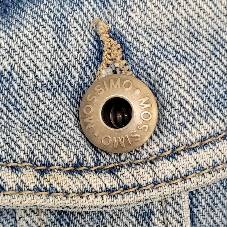 Chaqueta corta Mossimo vintage para mujer pequeña 18x19 lavado ligero Foto 2 de 4
