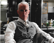 * JOHN SLATTERY * signed 8x10 photo * MAD MEN * COA *