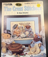Leisure Arts The Cross Stitchers leaflet - OOP and HTF