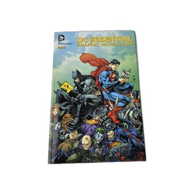 DC Entertainment Essential Graphic Novels Book 2016 New