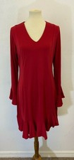 Karen Kane Women's Sienna Dress Red Size XL