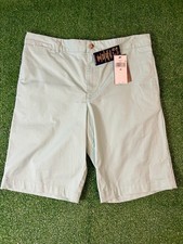 NWT Polo Ralph Lauren SOLID Blue Straight Fit Flex Twill Shorts Boys 20 NWT 50