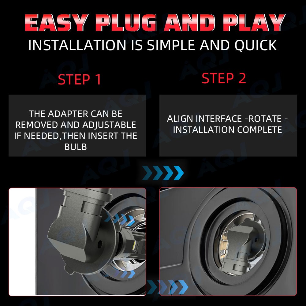 6x LED Headlight Hi/Lo + Fog Light Bulbs For Freightliner Columbia 2005-2017 thumbnail 17