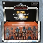 Star Wars Vintage Special Action Figure Set Mandalorian Shreik-Hawk 4 Pack