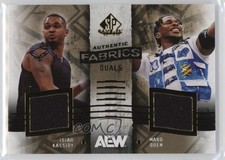 2025 SP Game Used AEW Authentic Fabrics Duals Marq Quen Isiah Kassidy p0r
