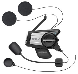 Sena 50C 4K Camera and Bluetooth Communication Headset with 50C-A0311 Clamp Kit