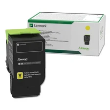 Lexmark C241XY0 Return Program 3500 Extra High-Yield Toner - Yellow New
