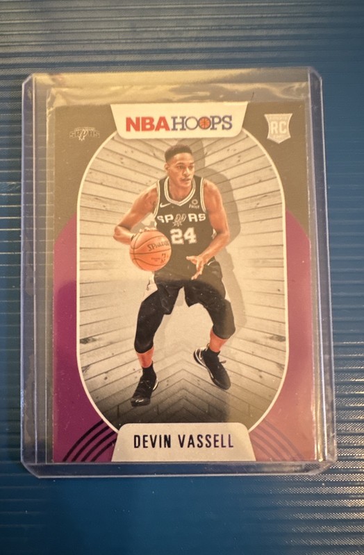 2020-21 Panini NBA Hoops - Devin Vassell #209 Purple (RC)