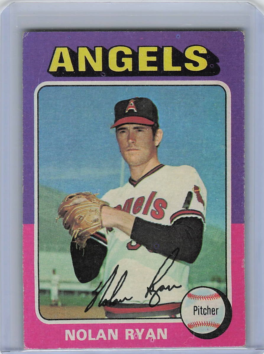 1975 Topps #500 Nolan Ryan