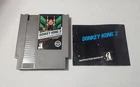Donkey Kong 3 (Nintendo NES) Authentic Original Cartridge W/manual Tested