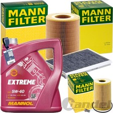 MANN INSPEKTIONSPAKET+5L MANNOL 5W-40 MOTORÖL passend für MERCEDES A KLASSE W168 MANN INSPEKTIONSPAKET+5L MANNOL 5W-40 MOTORÖL passend für MERCEDES A KLASSE W168
