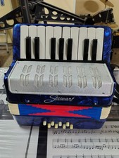 Fisarmonica a Piano 17 Tasti 8 Bassi Fisarmonica a Mano Insegnamento Formazione