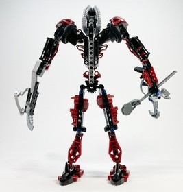 LEGO Technic Bionicle 2005 #8756 Sidorak 100% w/man. no canister