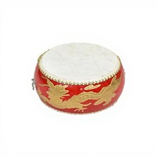 Flacher Rindleder-Trommel, Chinesische Drache...