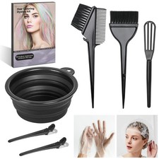 ROOHUA 8 Pcs Hair Coloring Kit - Professional Hair Dye Tools for Home Salon Use