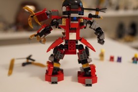 LEGO Ninjago Samurai x Mech 9448 NO original Minifigures near complete set