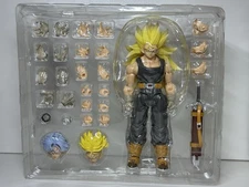 SH Figuarts SHF Style Dragon Ball Z 6” SSS Three S Studio Super Saiyan 3 TRUNKS