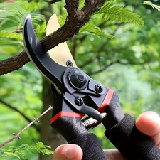 8.5 Zoll Profi Titan-Bypass-Astschere Schere Gartenger&auml;t ergonomisch