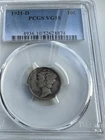 1921-D Mercury Dime Pcgs Very Good 10