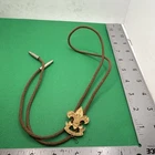 Vintage Boy Scout bolo tie BSA Emblem 500D-1764V