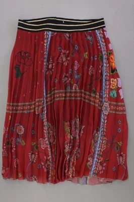Desigual Tüllrock Rock für Damen Gr. 40, M mit Blumenmuster rot aus Polyester - Bild 1 von 4