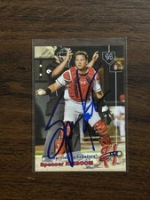 2019 Harrisburg Senators Spencer Kieboom RC Rookie IP Signed Autographed 