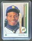 1989 Upper Deck Ken Griffey Jr. Rookie RC #1 Mariners