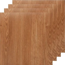 40 Sheet Vinyl Flooring 12 x 12 Inch Peel and Stick Floor Tile Waterproof
