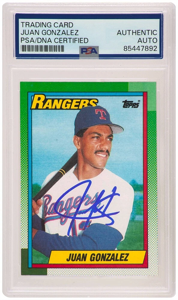 Juan Gonzalez Baseball MLB Original Autographed Items for sale | eBay