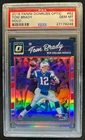 2016 Donruss Optic Tom Brady Holo #62 Patriots PSA 10