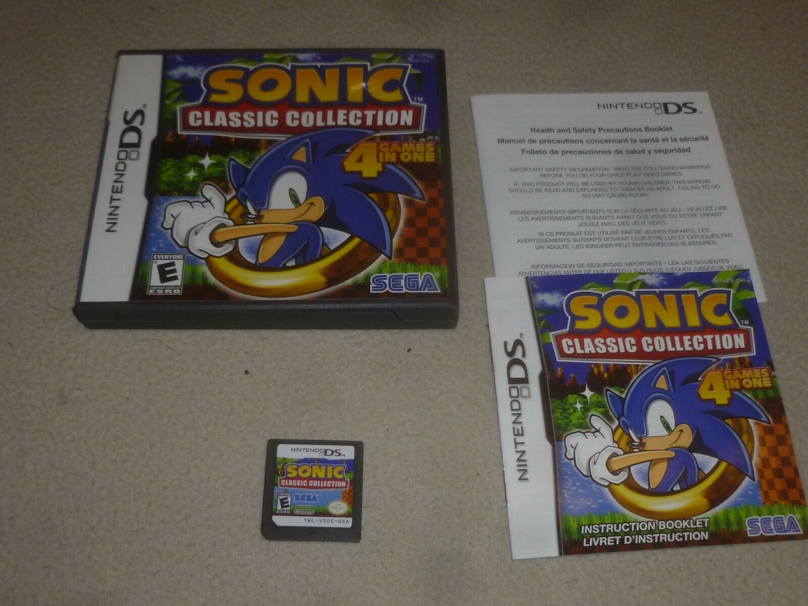 Sonic Classic Collection Nintendo DS Lite - Help : r/SEGA