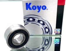 NEW  KOYO 5202 2RS  double row rubber sealed ball bearing, 15x 35x 15.9 mm