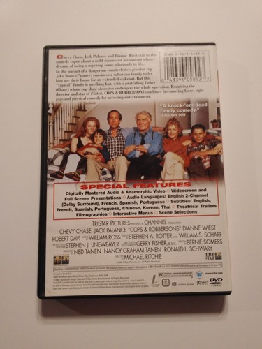 Cops  Robbersons (DVD, 2001) Chevy Chase, Jack Palance (Used) - Picture 2 of 3