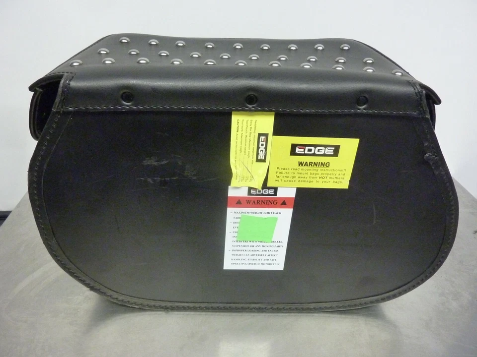 EDGE SBR-106S TEK CUERO ALFORJA TACHONADA HONDA VTX 1300 / 1800 (21704) Foto 4 de 4