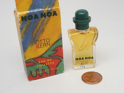 NOA OTTO KERN WOMEN EAU de TOILETTE/PERFUME MINI.17oz/5mlSplashFULL HARD to FIND