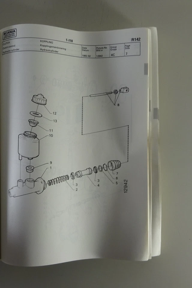 Catalogo Immagini Scania Camion 142 M / H / E V8 Anno 1982 - Immagine 4 di 4