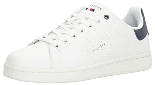 tommy hilfiger mens white shoes