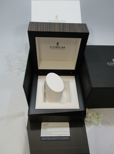 CORUM (Admirals Cup?) Large Watch Box International Warranty Card New-Old-Stock! - Picture 8 of 9