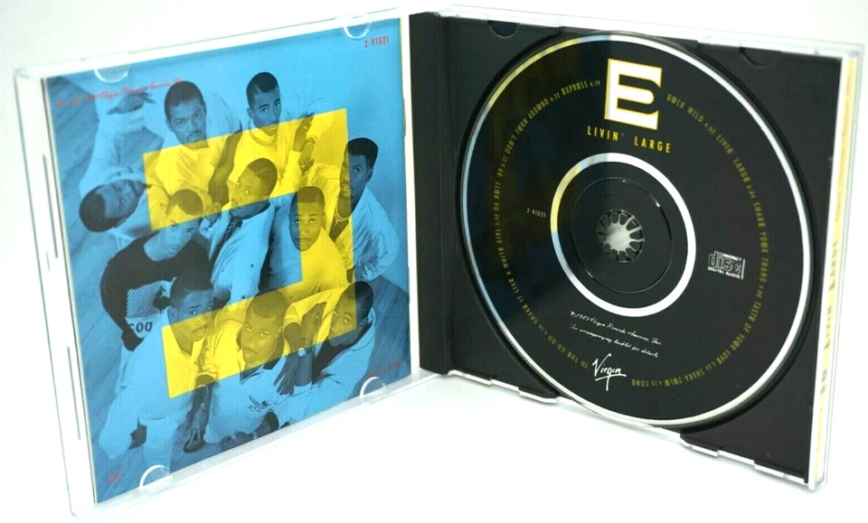 E.U. (Experience Unlimited) : Livin Large CD Album - (1989 1st Press) - Da Butt - Image 3 of 3